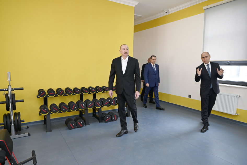 President Ilham Aliyev attends inauguration of Lankaran State Vocational Education Center (PHOTO)