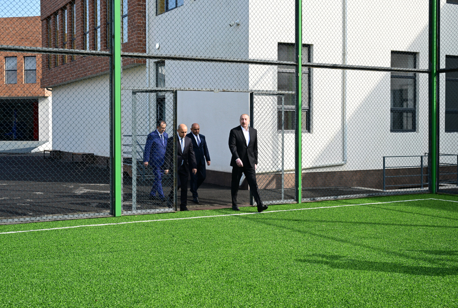 President Ilham Aliyev attends inauguration of Lankaran State Vocational Education Center (PHOTO)
