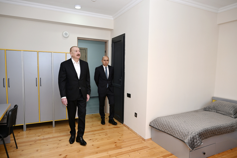President Ilham Aliyev attends inauguration of Lankaran State Vocational Education Center (PHOTO)