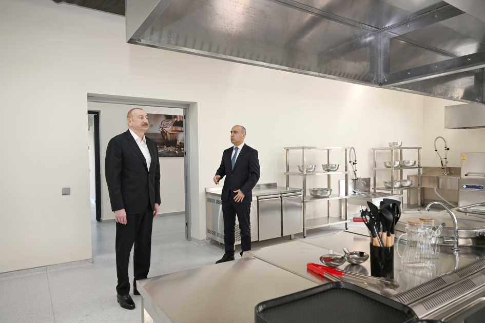 President Ilham Aliyev attends inauguration of Lankaran State Vocational Education Center (PHOTO)
