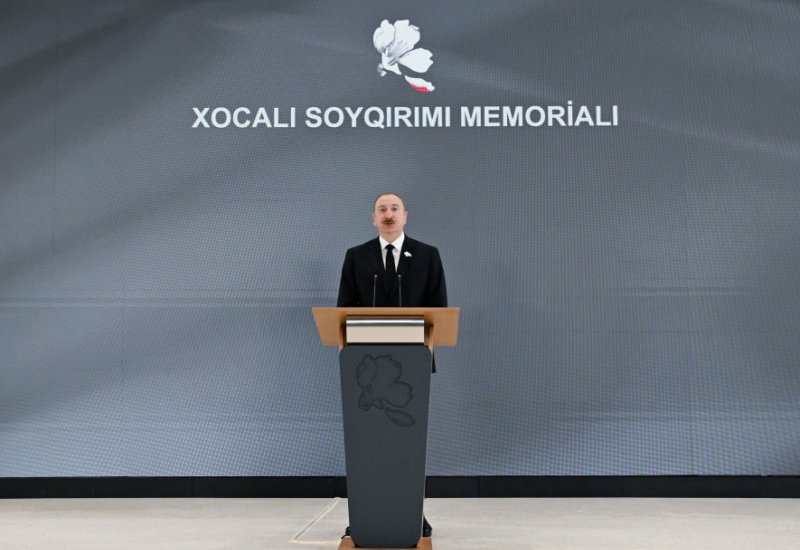 Thugs who committed Khojaly genocide and whose hands were soaked in blood of Azerbaijani people had to be held to account in court - President Ilham Aliyev (FULL SPEECH)