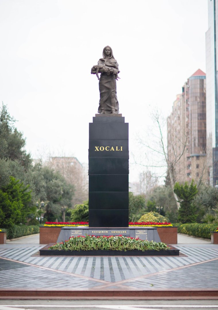 Azerbaijan's SSS employees commemorate Khojaly genocide victims (PHOTO/VIDEO)