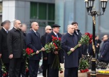 Azerbaijan's SSS employees commemorate Khojaly genocide victims (PHOTO/VIDEO)