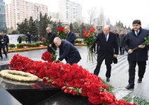 Azerbaijan's SSS employees commemorate Khojaly genocide victims (PHOTO/VIDEO)