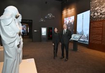 President Ilham Aliyev, First Lady Mehriban Aliyeva, attend opening of Khojaly Genocide Memorial (PHOTO/VIDEO)
