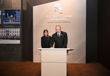 President Ilham Aliyev, First Lady Mehriban Aliyeva, attend opening of Khojaly Genocide Memorial (PHOTO/VIDEO)