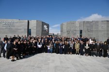 President Ilham Aliyev, First Lady Mehriban Aliyeva, attend opening of Khojaly Genocide Memorial (PHOTO/VIDEO)