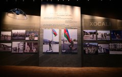President Ilham Aliyev, First Lady Mehriban Aliyeva, attend opening of Khojaly Genocide Memorial (PHOTO/VIDEO)