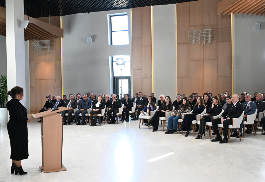 President Ilham Aliyev, First Lady Mehriban Aliyeva, attend opening of Khojaly Genocide Memorial (PHOTO/VIDEO)