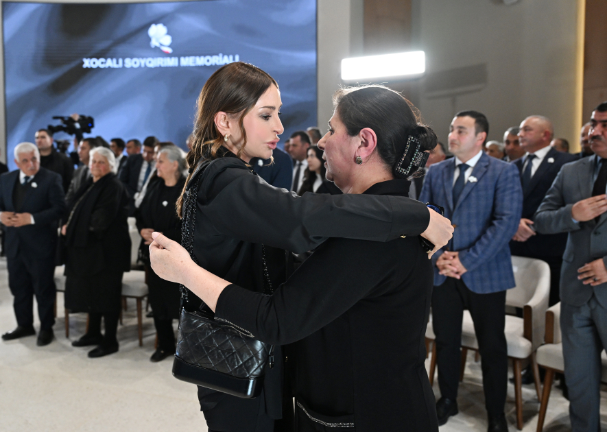 President Ilham Aliyev, First Lady Mehriban Aliyeva, attend opening of Khojaly Genocide Memorial (PHOTO/VIDEO)