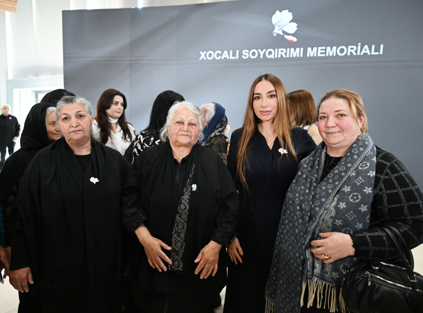 President Ilham Aliyev, First Lady Mehriban Aliyeva, attend opening of Khojaly Genocide Memorial (PHOTO/VIDEO)