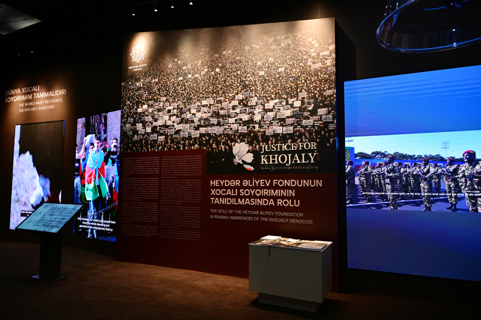 President Ilham Aliyev, First Lady Mehriban Aliyeva, attend opening of Khojaly Genocide Memorial (PHOTO/VIDEO)