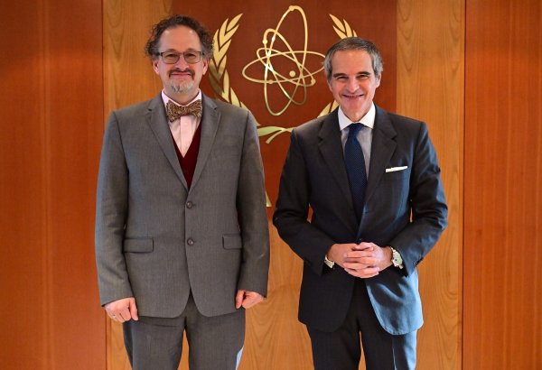 IAEA Chief Rafael Grossi discusses Iran nuclear issue with U.S. State Department official