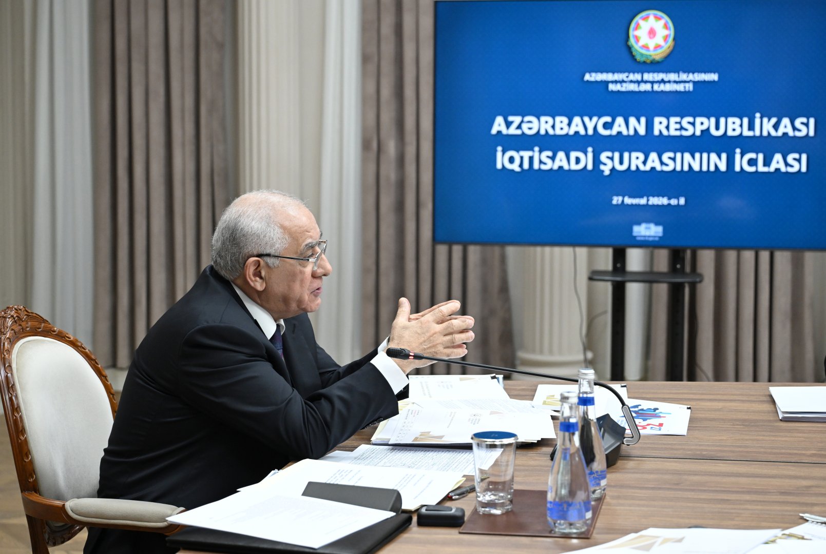 Azerbaijan's Economic Council holds regular meeting (PHOTO)