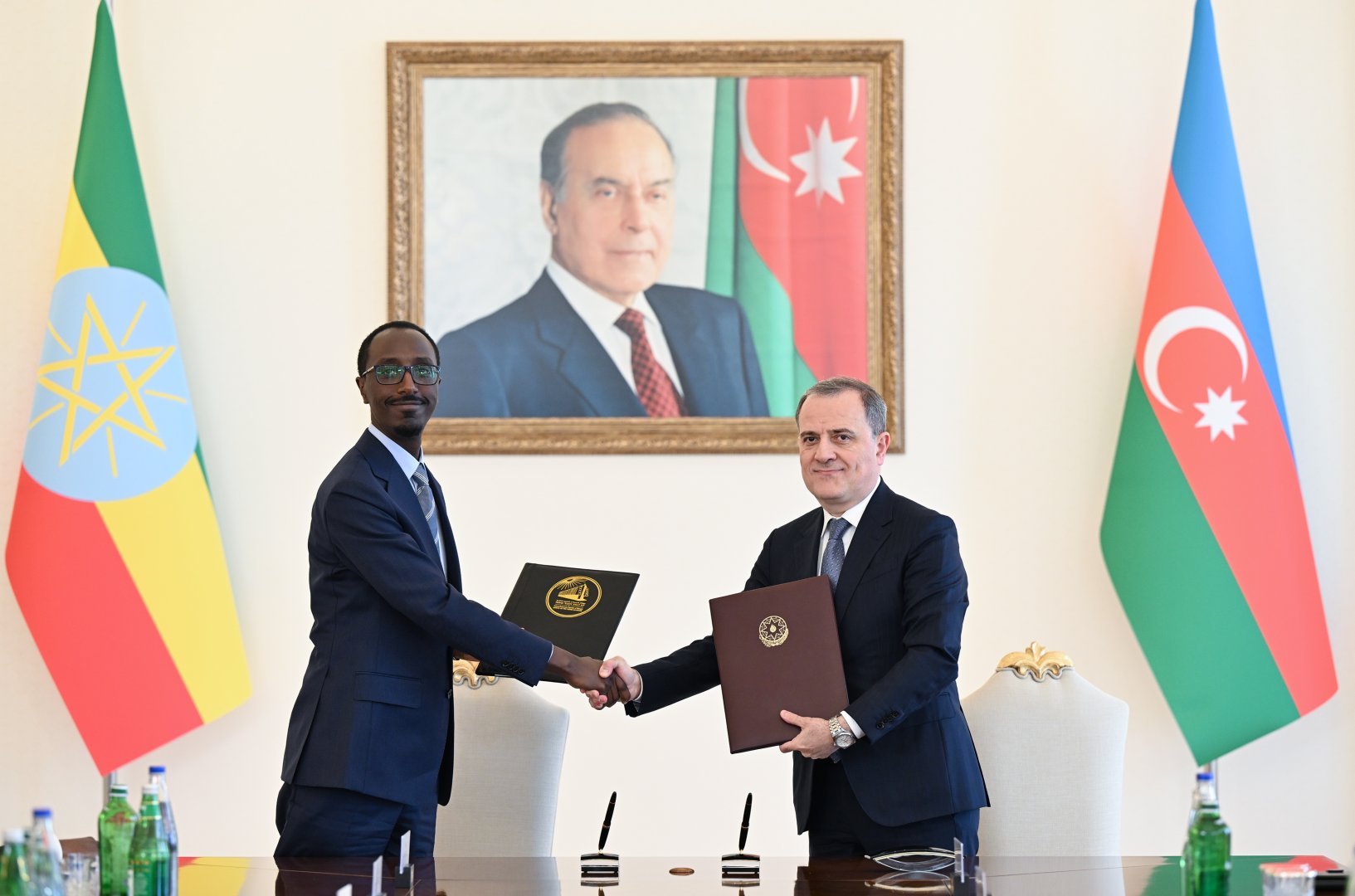President Ilham Aliyev holds expanded meeting with Ethiopian Prime Minister and several documents signed between two countries (PHOTO/VIDEO)