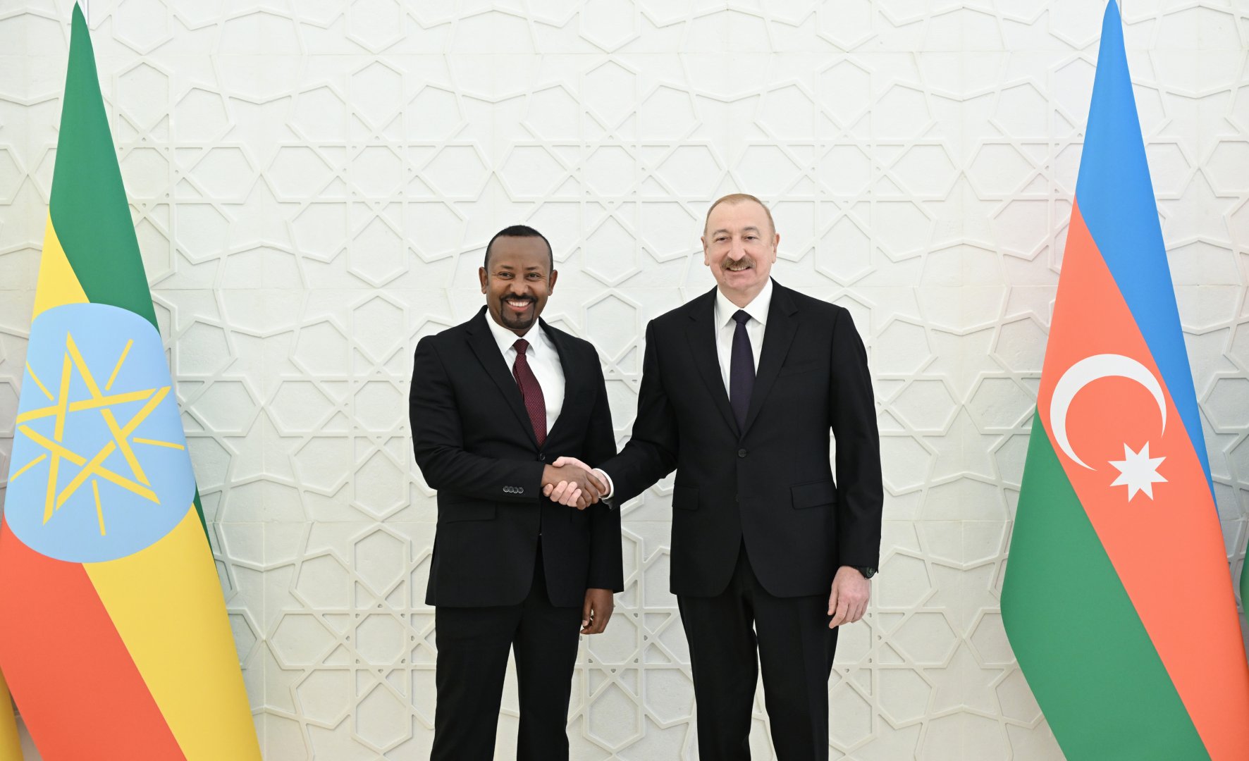 Baku hosts official welcome ceremony for Prime Minister of Ethiopia (PHOTO/VIDEO)