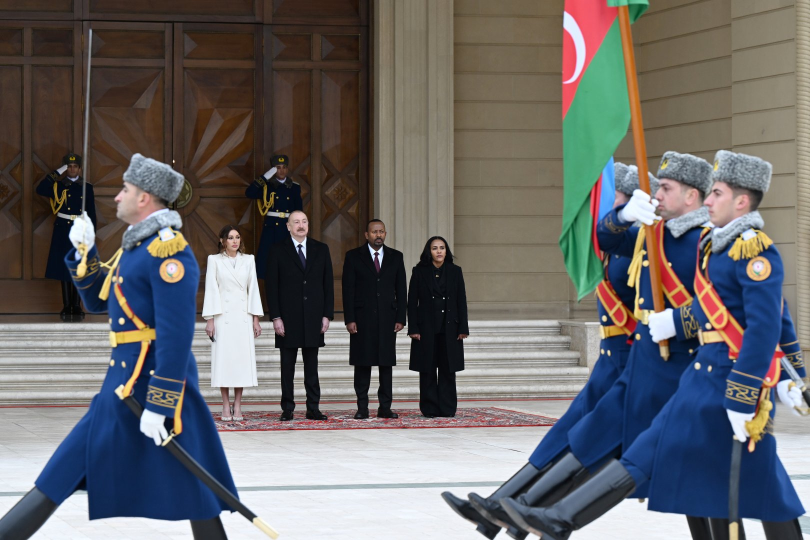 Baku hosts official welcome ceremony for Prime Minister of Ethiopia (PHOTO/VIDEO)