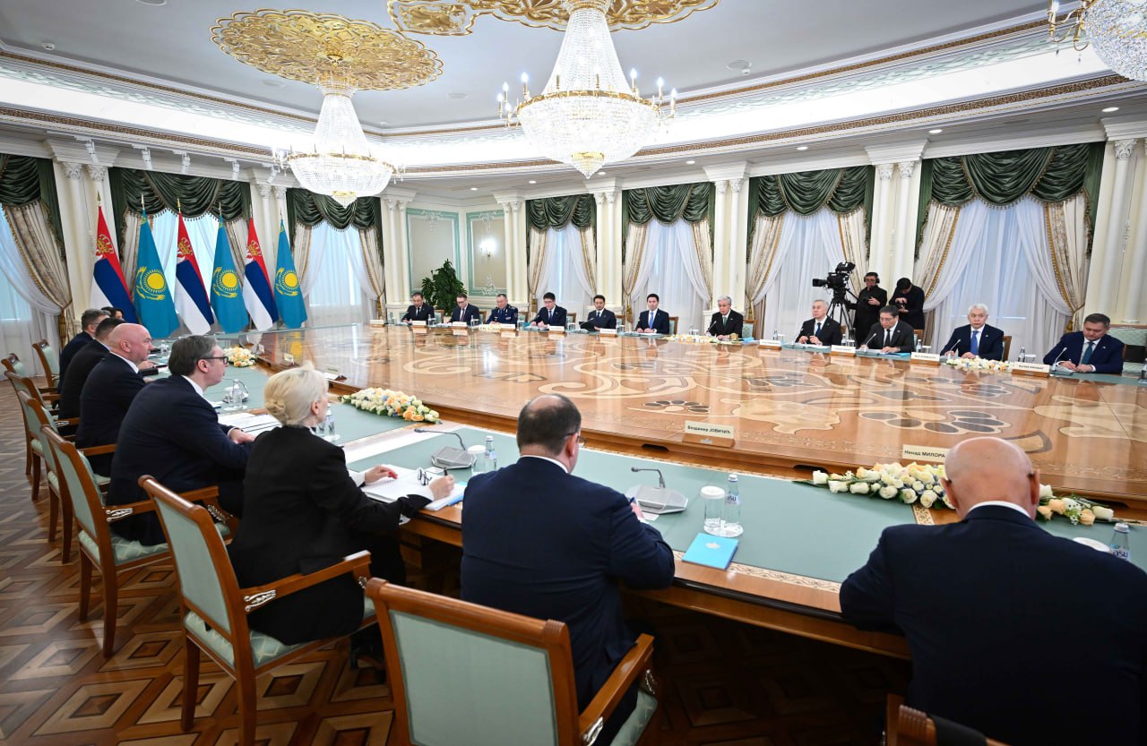 Serbia keen to involve more Kazakh companies in joint projects, President Vučić says