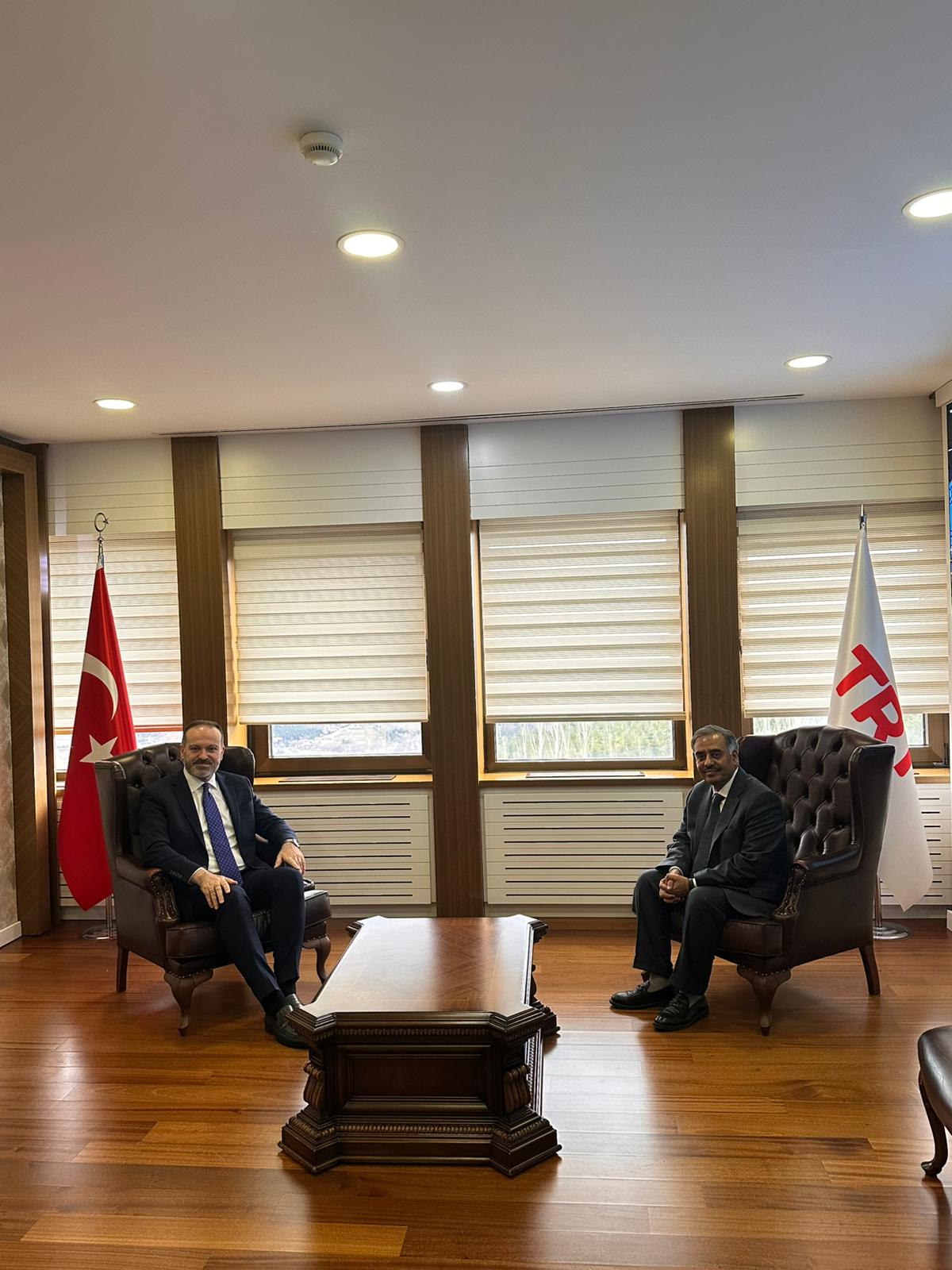 D-8 Secretary-General, Ambassador Sohail Mahmood undertakes official visit to Ankara (PHOTO)