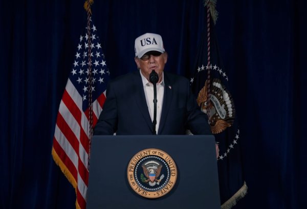 U.S. President Trump urges Iranian people to seize power in bold call