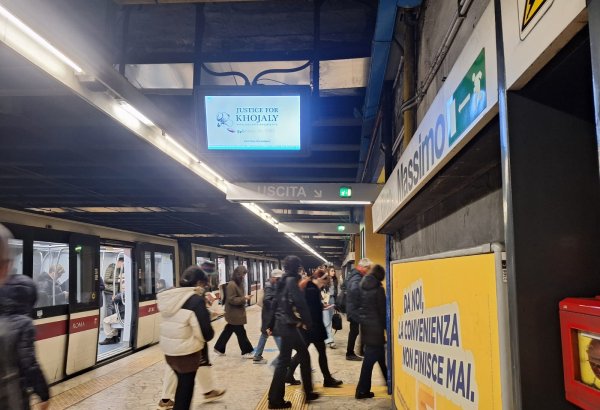 Italian Rome hosts awareness campaign on Khojaly genocide (PHOTO)