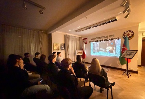'Nabat’ film brings Khojaly Genocide to light at Warsaw screening (PHOTO)