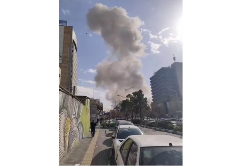 Series of blasts rattle Tehran’s central and western districts