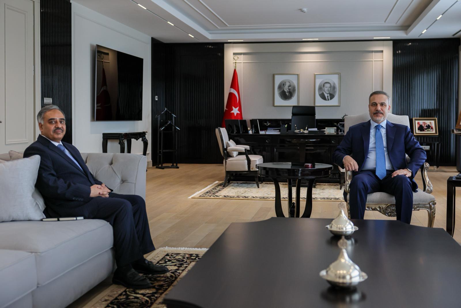 D-8 Secretary-General, Ambassador Sohail Mahmood undertakes official visit to Ankara (PHOTO)