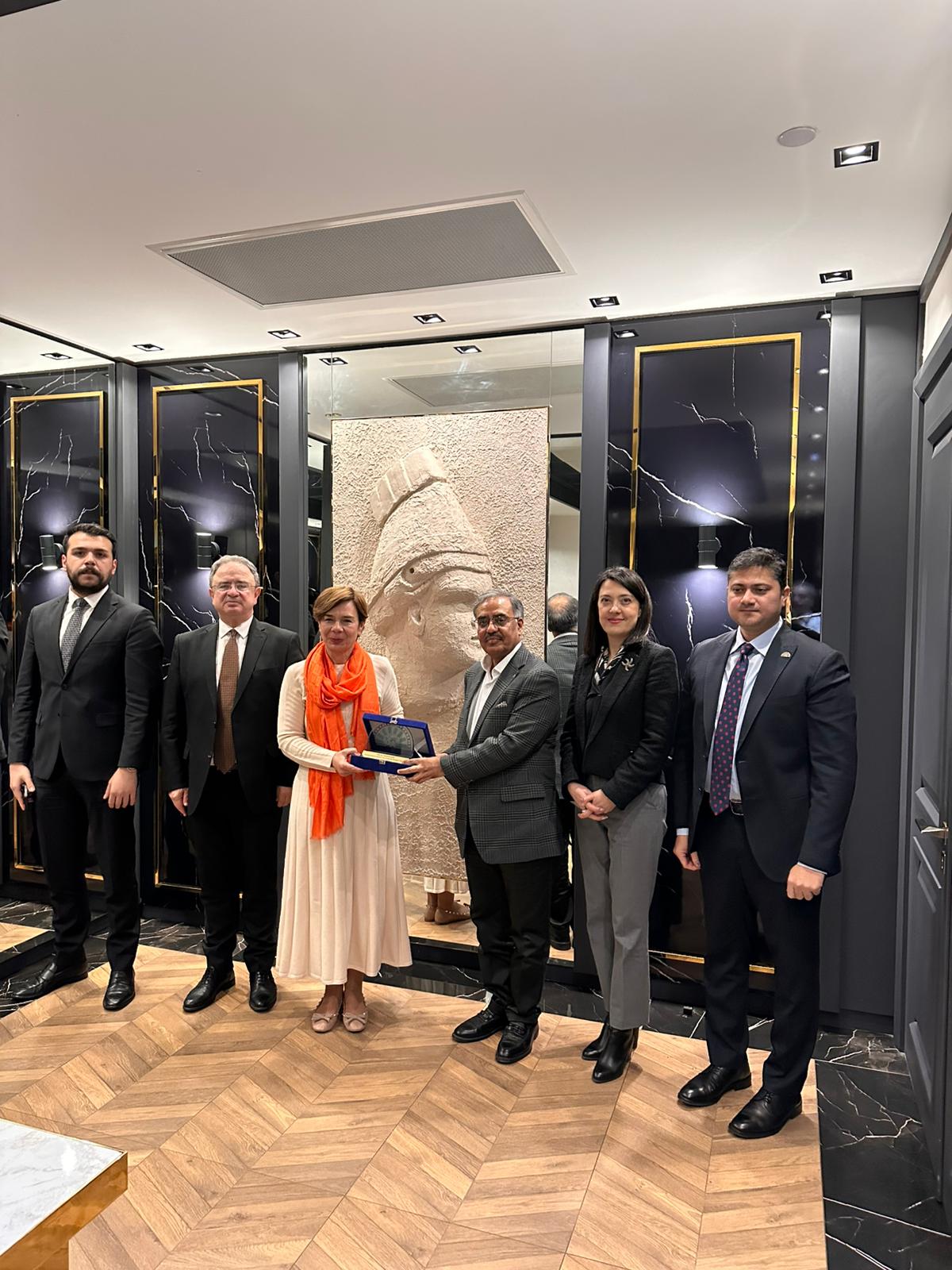 D-8 Secretary-General, Ambassador Sohail Mahmood undertakes official visit to Ankara (PHOTO)