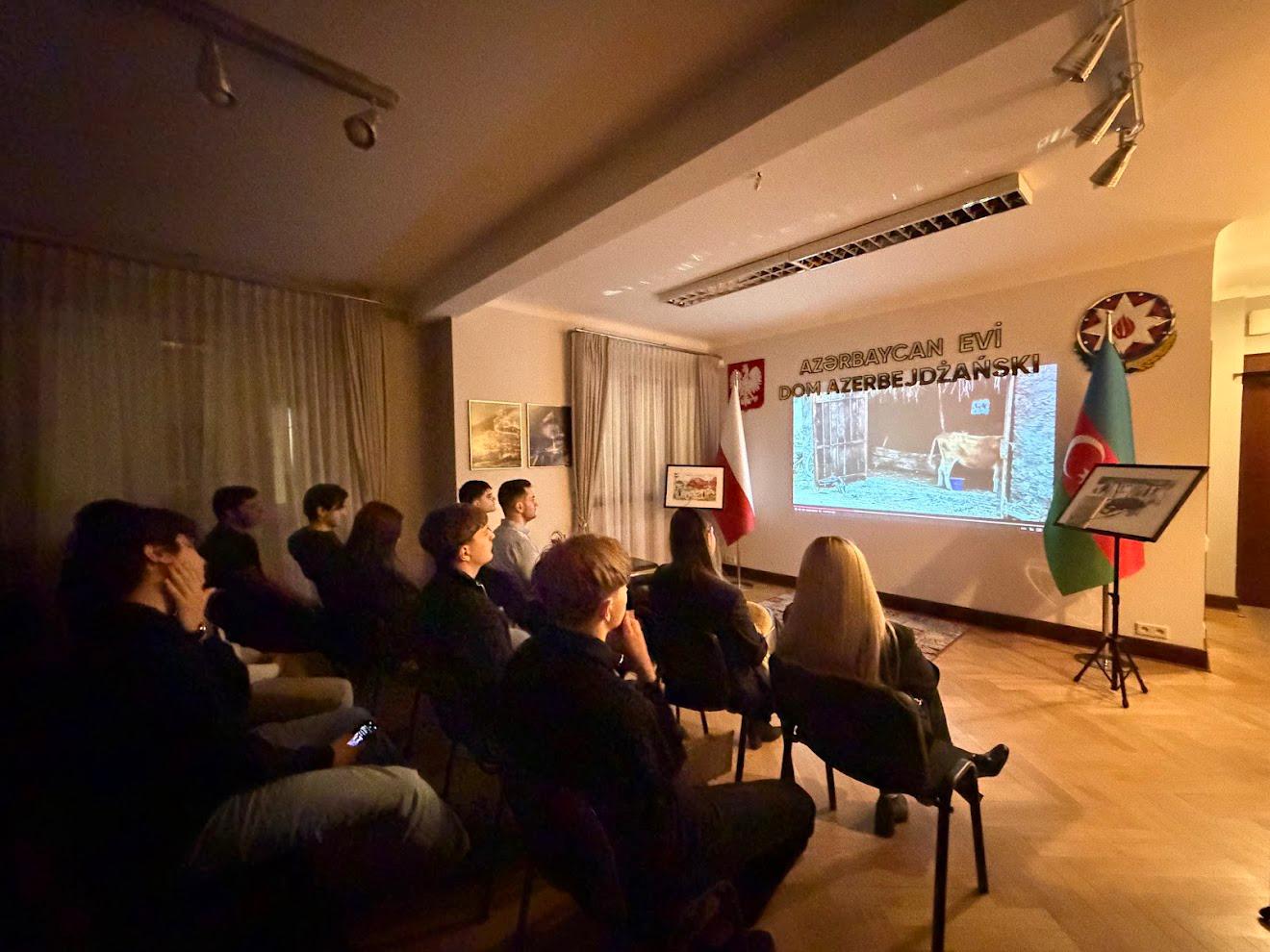 ‘Nabat’ film brings Khojaly Genocide to light at Warsaw screening (PHOTO)