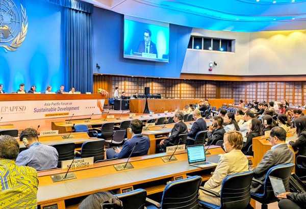 Azerbaijan participates in 13th UNESCAP Regional Forum on Sustainable Development