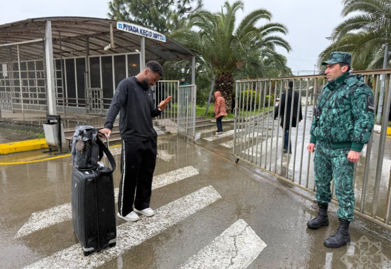 Evacuation through Astara border continues: citizens of France, Tajikistan, and China enter country (PHOTO)