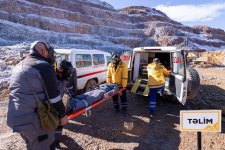 “AzerGold” CJSC held an event dedicated to World Civil Defense Day in Dashkesan (PHOTO)