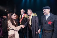 Leyla Aliyeva attends performance of "Oil Boom Smiles on Everyone" at National Youth Theater (PHOTO)