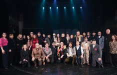 Leyla Aliyeva attends performance of "Oil Boom Smiles on Everyone" at National Youth Theater (PHOTO)