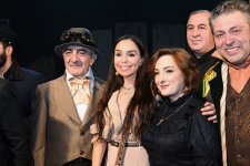 Leyla Aliyeva attends performance of "Oil Boom Smiles on Everyone" at National Youth Theater (PHOTO)