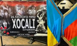 Azerbaijani diaspora in Ukraine commemorates Khojaly genocide victims (PHOTO)