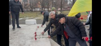 Azerbaijani diaspora in Ukraine commemorates Khojaly genocide victims (PHOTO)