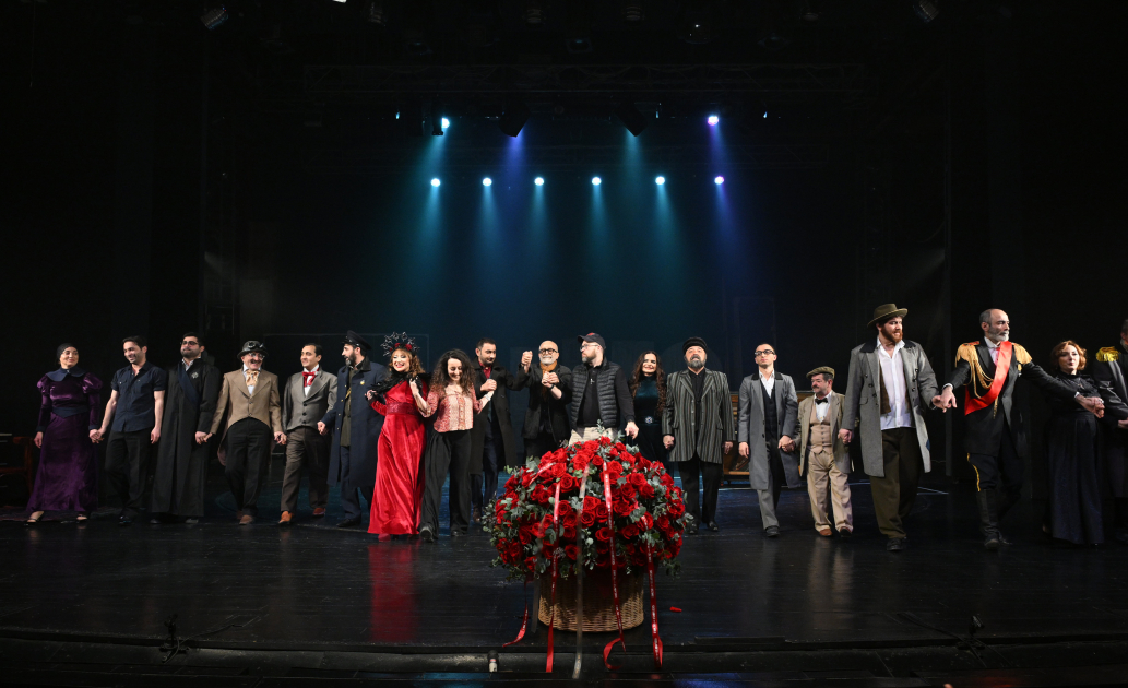 Leyla Aliyeva attends performance of "Oil Boom Smiles on Everyone" at National Youth Theater (PHOTO)