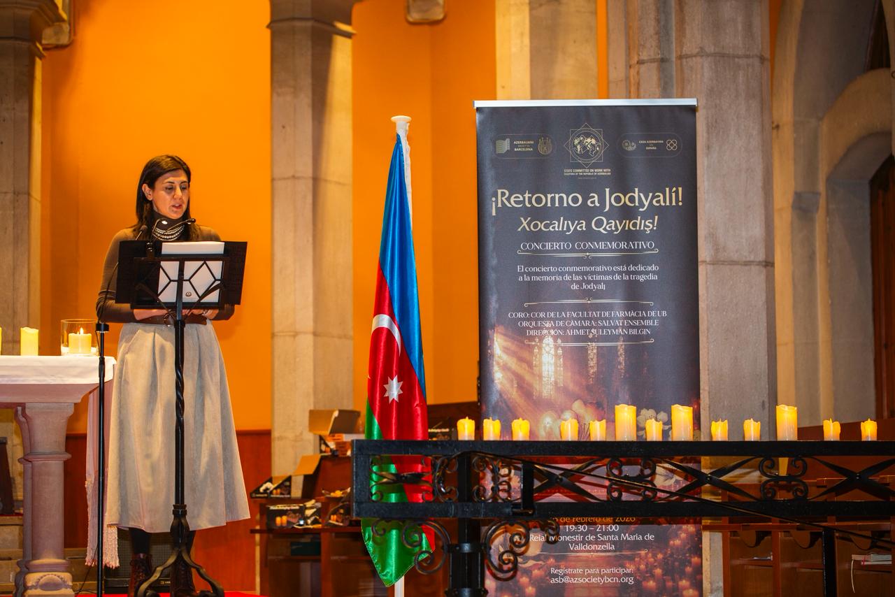 Barcelona commemorates Khojaly Genocide with memorial event (PHOTO)