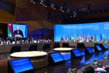 President Ilham Aliyev addresses 12th Southern Gas Corridor Advisory Council Ministerial Meeting and 4th Green Energy Advisory Council Ministerial Meeting (PHOTO/VIDEO)