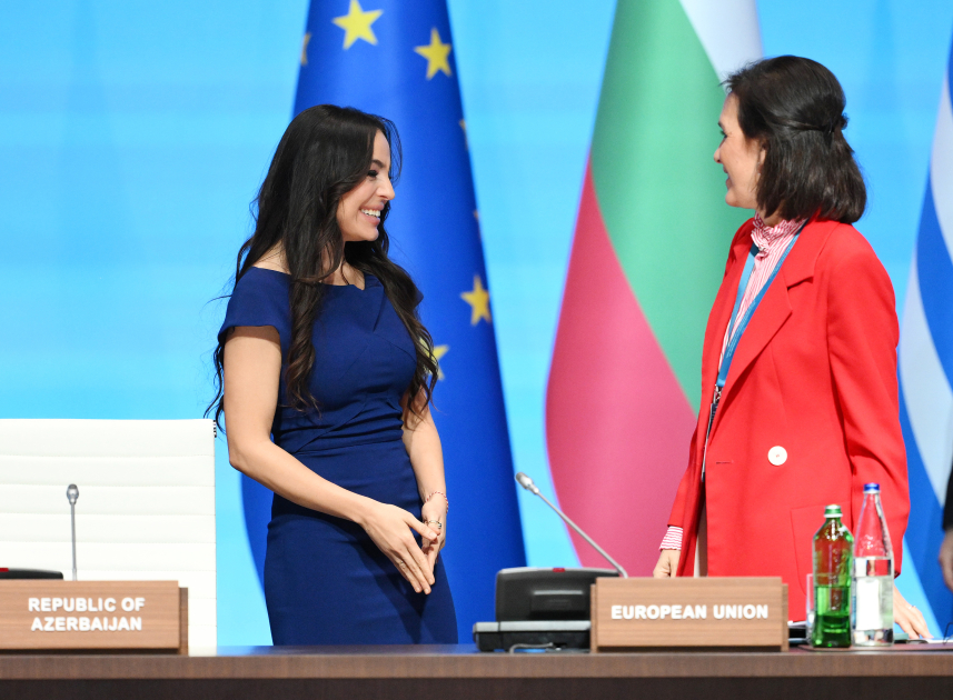 Leyla Aliyeva addresses Green Energy Projects session (PHOTO)