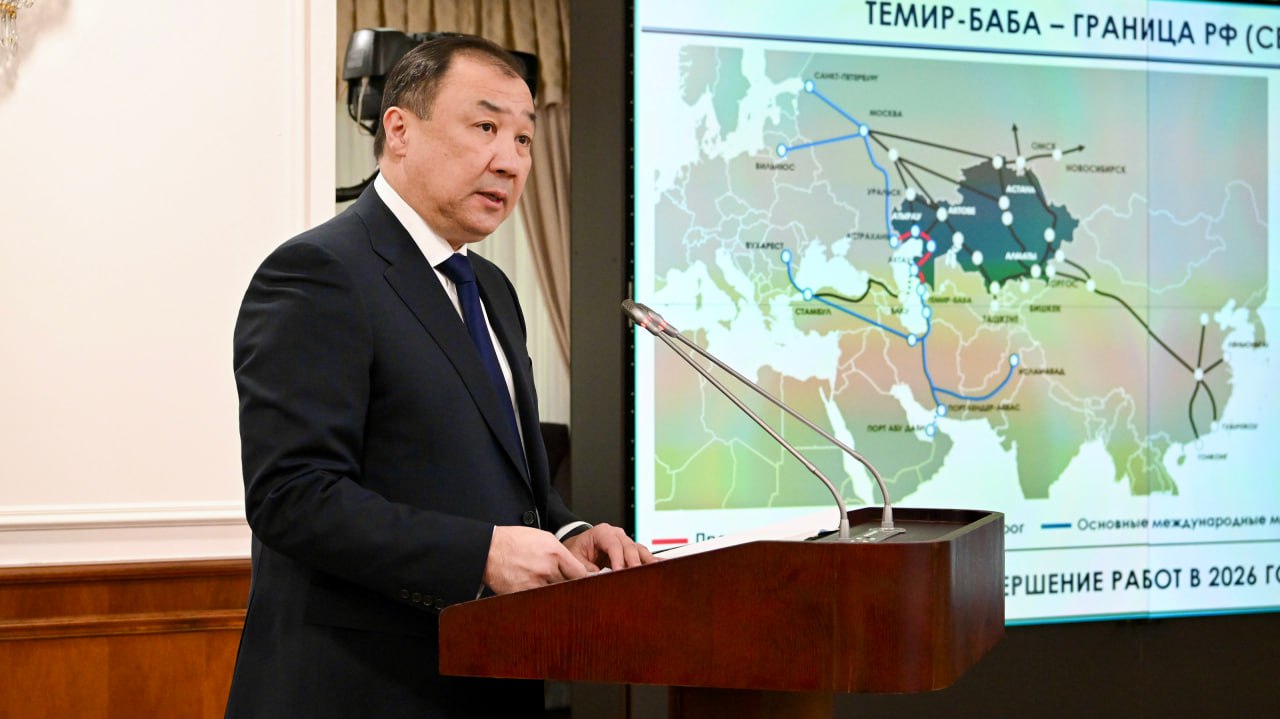 Kazakhstan reports creation of seven global road corridors