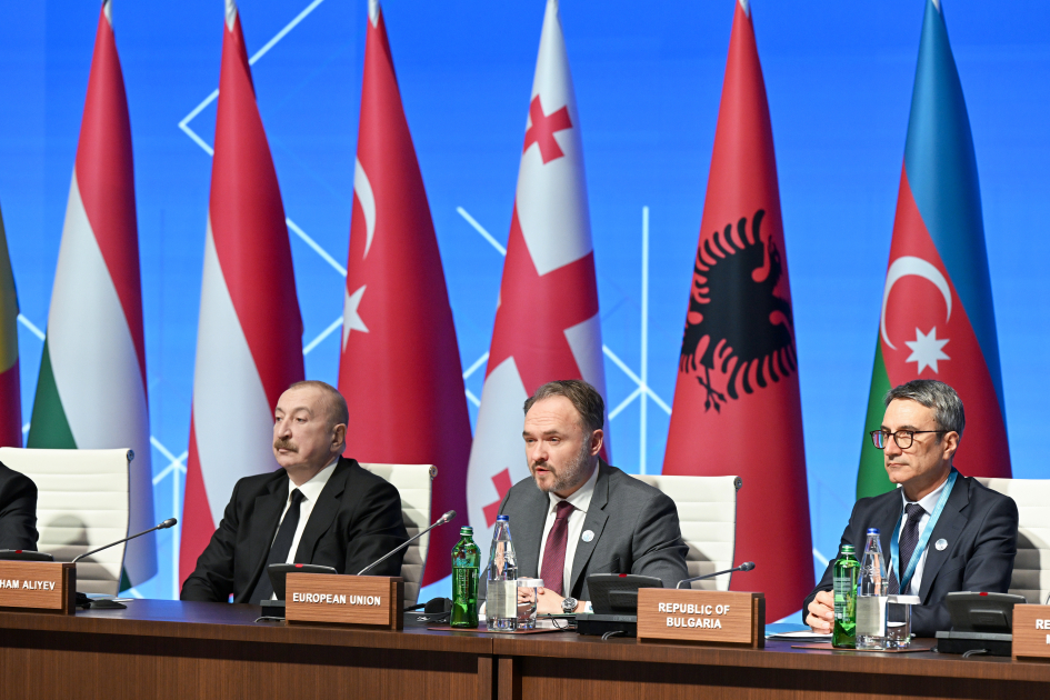 President Ilham Aliyev addresses 12th Southern Gas Corridor Advisory Council Ministerial Meeting and 4th Green Energy Advisory Council Ministerial Meeting (PHOTO/VIDEO)