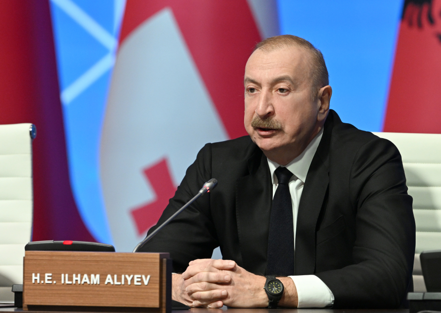 President Ilham Aliyev addresses 12th Southern Gas Corridor Advisory Council Ministerial Meeting and 4th Green Energy Advisory Council Ministerial Meeting (PHOTO/VIDEO)