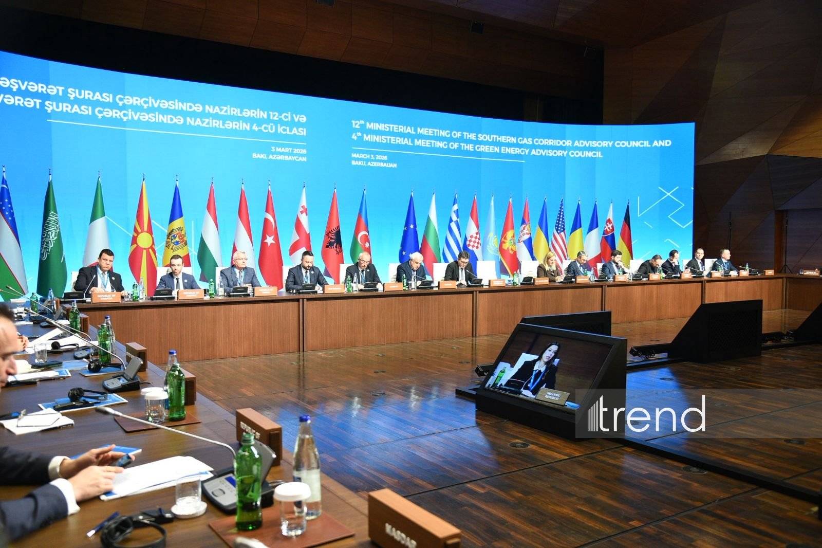 Baku hosts meetings of Southern Gas Corridor and Green Energy Advisory Councils (PHOTO)