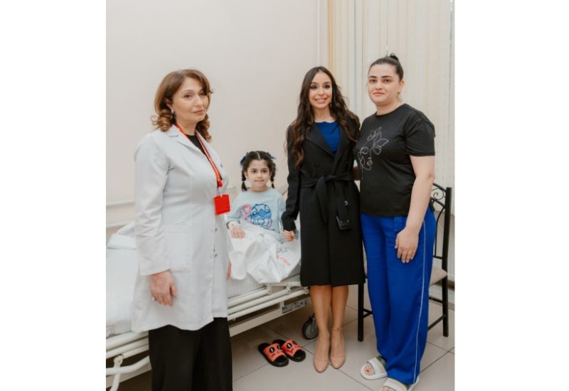 Leyla Aliyeva visits Narimanov Children's Clinical Hospital of Republican Pediatric Center (PHOTO)