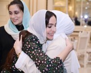 Leyla Aliyeva and Arzu Aliyeva attend Iftar ceremony held on occasion of holy month of Ramadan (PHOTO)