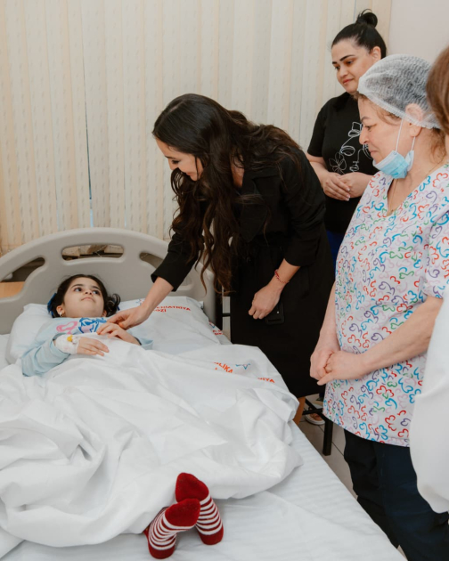 Leyla Aliyeva visits Narimanov Children's Clinical Hospital of Republican Pediatric Center (PHOTO)