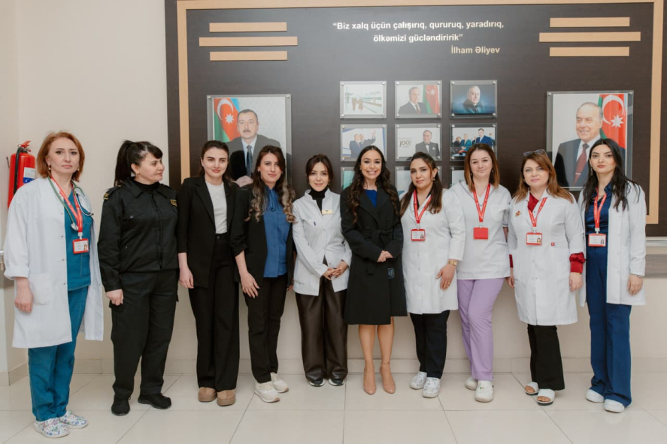 Leyla Aliyeva visits Narimanov Children's Clinical Hospital of Republican Pediatric Center (PHOTO)